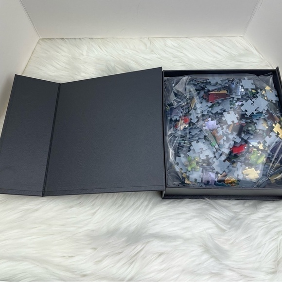 NEW Boardwalk Motorcycle Santa 1000 Piece Jigsaw Puzzle Holiday 19 1/4”x26 5/8” - Picture 8 of 10